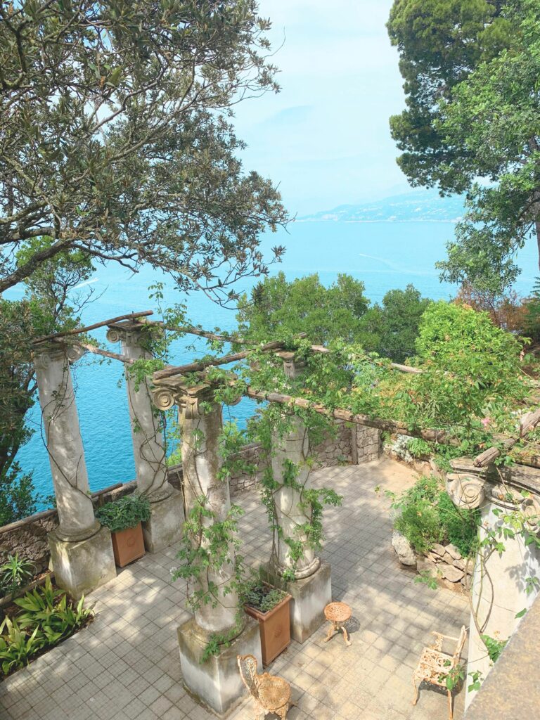 Visite villa Lysis ile de Capri voyage cote amalfitaine